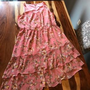 A New Day Pink Floral Dress